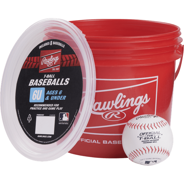Baseball Bucket 24 Pack Of Official League Recreational Grade OLB3//R8U Baseballs